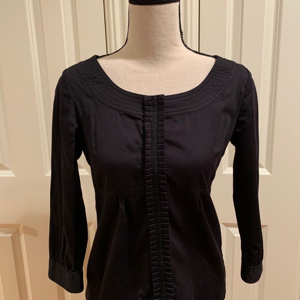 Old Navy Black Push Button Down Size XSmall
